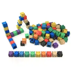 CostriCubo RE-Wood – Set di 100 Cubetti in Legno Riciclato