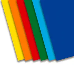 Cartoncino Colorato Premium Liscio Assortimento Base - 30 Fogli 50x70 cm
