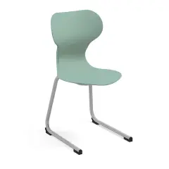 Sedia Mia Cantilever Misura 6 Verde Salvia – Sedia Ergonomica per Scuole
