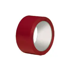 Nastro Adesivo Lucido Rosso 48 mm x 66 m – Nastro in PVC