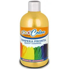 Colore a Tempera Giodicolor Oro 500 ml – Tempera Pronta Superlavabile