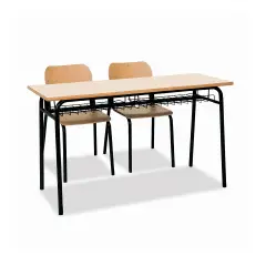 Banco Biposto 900 H 71 cm - Sottopiano in Lamiera – Secondaria di Primo Grado - CAM