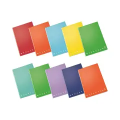 Quaderno Maxi Monocromo 38 Fogli - 100g/m² - Rigatura C (Rigo con Margine)