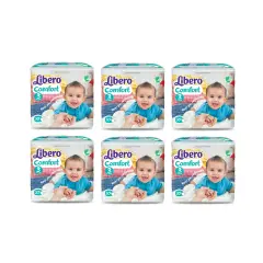 Pannolini Libero Comfort - Taglia 3 - 5-9 Kg - 30 Pezzi