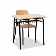 Banco Monoposto 600 H 64 cm - Sottopiano in Griglia – Scuola Primaria - CAM