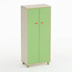 Mobile Scuola Infanzia Easy Line con Ante Altezza cm. 155 Verde - Conforme CAM