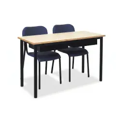 Banco Biposto 600 H 76 cm - Sottopiano in Lamiera – Secondaria di Secondo Grado - CAM