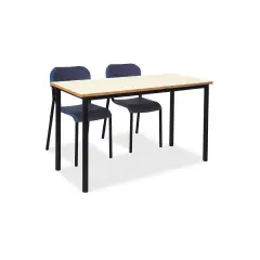 Banco Biposto 600 H 58 cm - Senza Sottopiano – Scuola Primaria - CAM