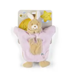 Babycare Coniglietta Marionetta 24 cm - Gioco Interattivo per Bambini