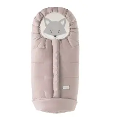 Sacco Termico Junior Cuccioli per Passeggino Rosa Tenue Moovo By Nuvita
