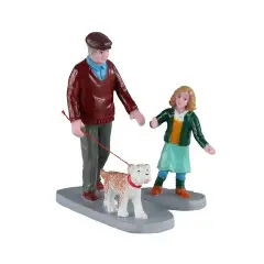 Statuetta Passeggiata Pomeridiana – Set di 2 Pezzi