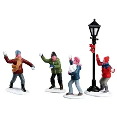 Statuetta “Battaglia con le Palle di Neve