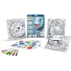 Set Attività Pops Mondo Marino da Colorare e costruire