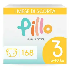 Pannolini Pillo Enjoy Taglia 3 Midi (6-10 kg) - Confezione da 28 Pezzi