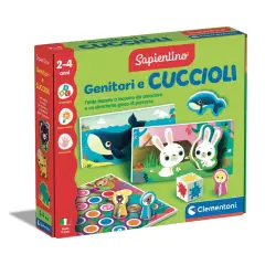 Clementoni Sapientino Genitori e Cuccioli - Gioco Educativo