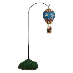 Lemax Reindeer Hot Air Balloon 84388 – Mongolfiera Animata con Babbo Natale Santa’s Wonderland