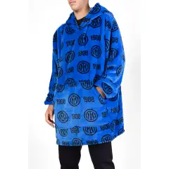 Plaid Poncho Inter con Maniche HERMET - Coperta Indossabile