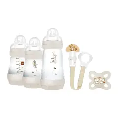 Set Regalo Neutro: Biberon Easy Start, Ciuccio e Accessori
