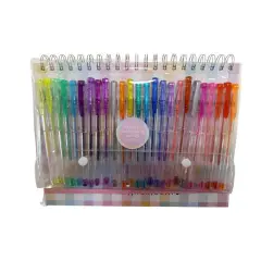 Tri-coastal Design Sketchbook con 25 Penne Gel 28x21 Cm Dream Plan Do