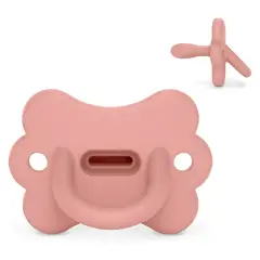 Colour Essence Succhietto In Silicone Butterfly 6/18m Rosa
