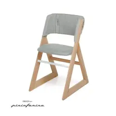 Sedia Evolutiva Stile Foppapedretti Naturale-Grey Melange