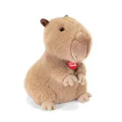 Trudi Capibara Furio M – Peluche Morbido Animale Esotico 19x27x21 cm