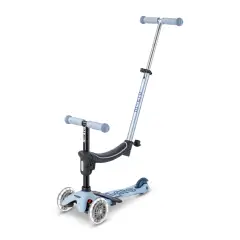 Monopattino Mini 2 Grow Deluxe Led Azzurro