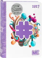 Me Diario Agenda 16 Mesi Dium Hashtag Lilac Color Me