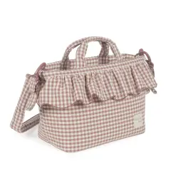 Praliné Borsa Fasciatoio Vichy Moka Walking Mum