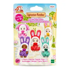 Sylvanian Families Cutie Collectibles - Bebè Coniglio Con Costume Colorato