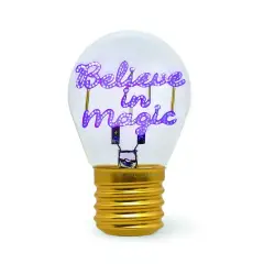 Legami - Bulb Fiction Lampada Da Tavolo A Forma Di Lampadina Believe In Magic