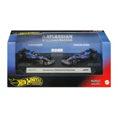 Hot Wheels Atlassian Williams Racing F1 2-Pack JMM98