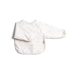Bamboom Bavaglino Impermeabile con Maniche Lunghe Fawn Pink