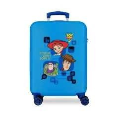 Trolley ABS 55 cm 4 ruote Toy Story Group Chat Goals Blu Disney