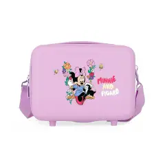 Beauty case ABS Minnie And Figaro Lilla Disney